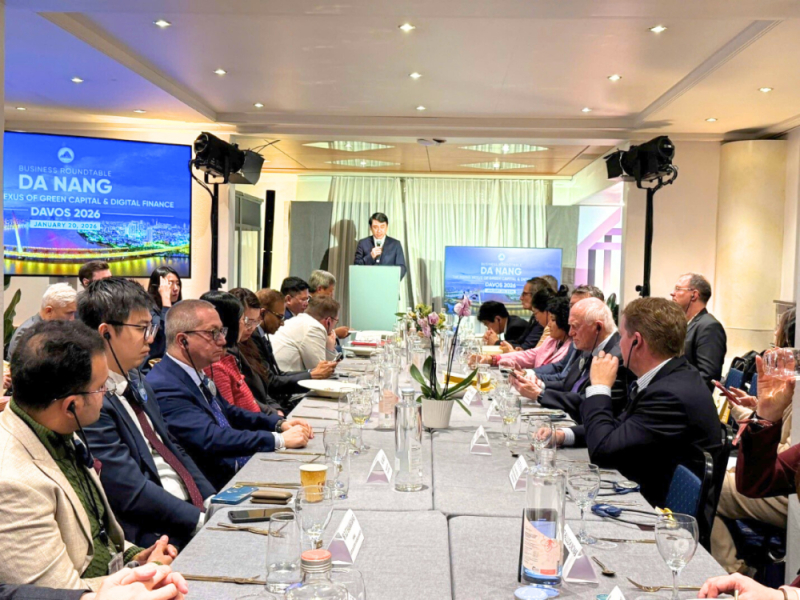 Da Nang Hosts Investment Promotion Conference “Da Nang: A New Convergence Point for Green Capital and Digital Finance” on the Sidelines of the World Economic Forum Week in Switzerland